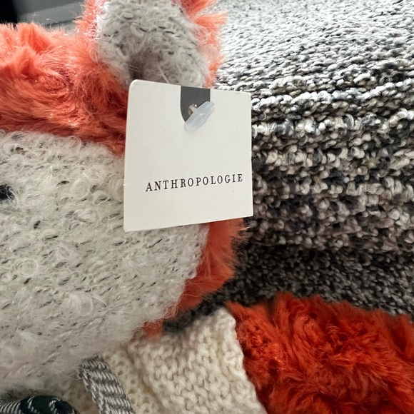 Anthropologie fox Orange and Cream Plush Toy - Picture 2 of 5